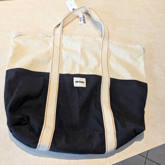 Rip Curl Tote bag 45L black & cream - Picture 1 of 3